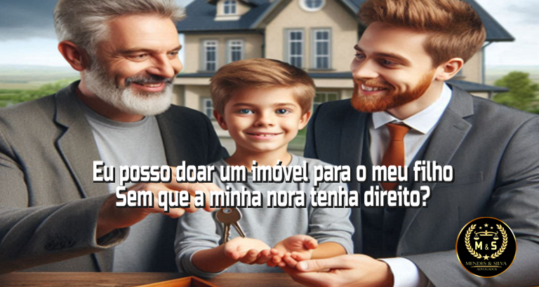 Eu posso doar um imóvel para o meu filho?